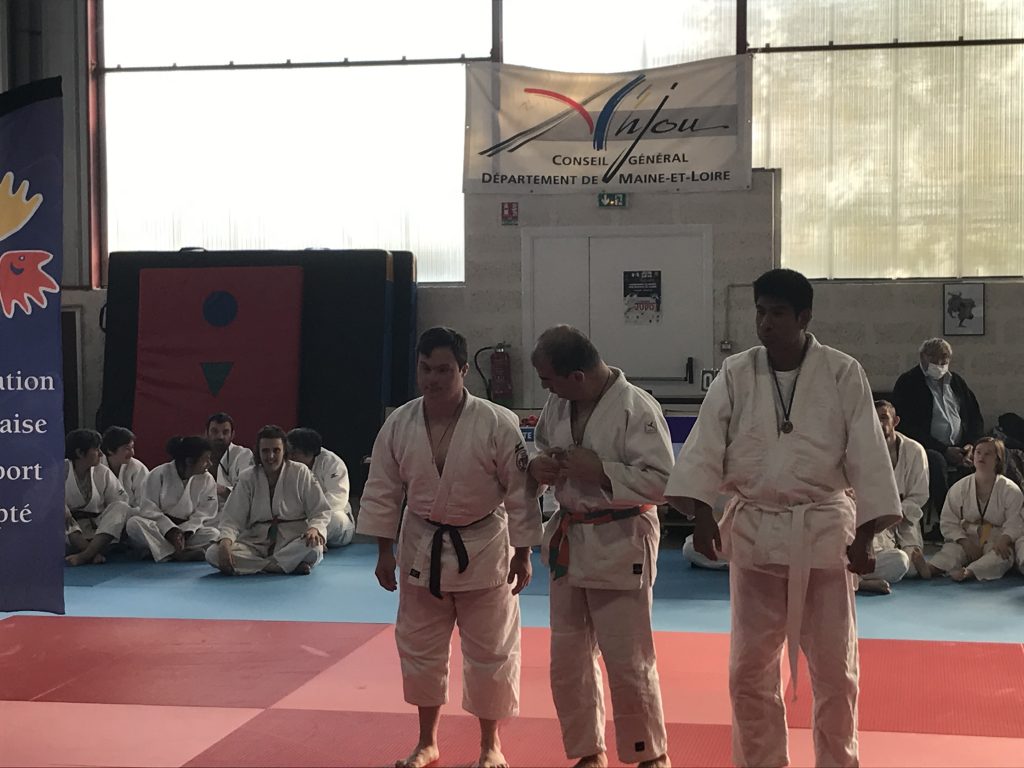 photo judo adapté jcsb championnat département novembre 2021